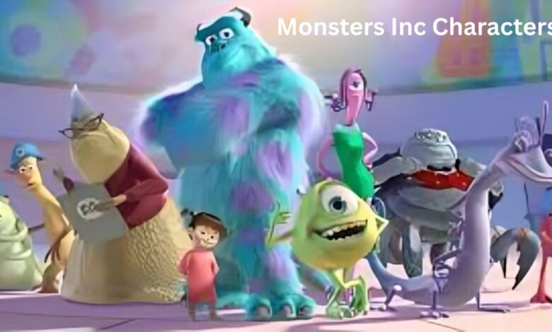 Monsters Inc Characters
