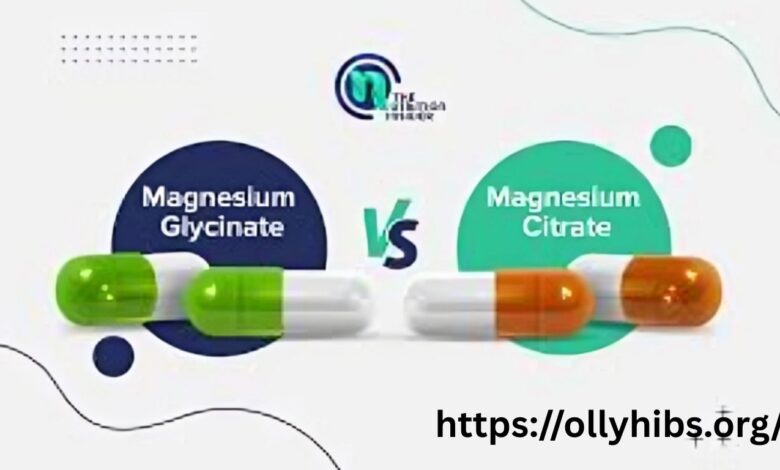 Magnesium Glycinate vs Citrate