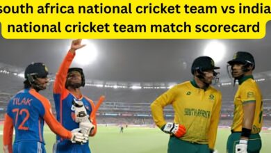 South Africa National Cricket Team vs India National Cricket Team Match Scorecard